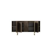 Luxe Walnut and Gold szekrény
