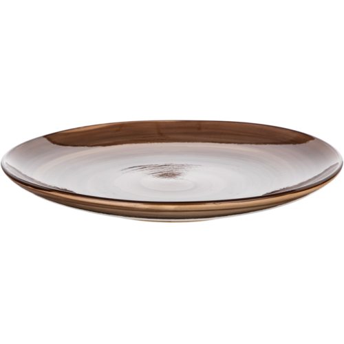 Farfurie de desert Banquet PALAS, 21,5 cm, maro