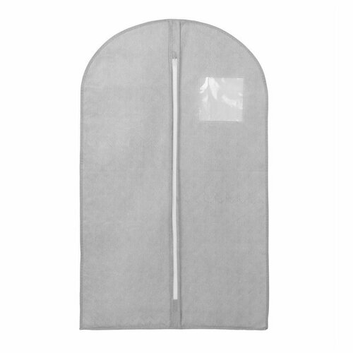 Husă costum și rochie scurtă Compactor Boston, 60 x 100 cm, gri