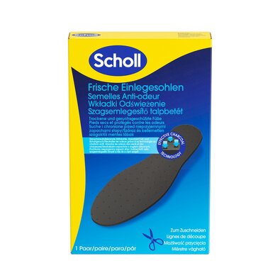 Scholl Vložke za čevlje proti neprijetnemu vonjunog Everyday