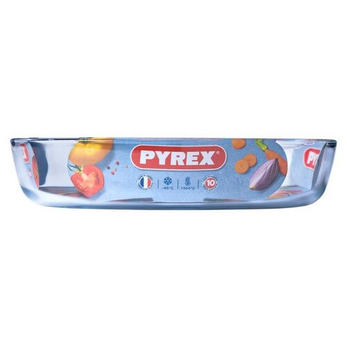 Pyrex Sklenená zapekacia misa oválna 2,2 l, 30 x 21 x 6 cm