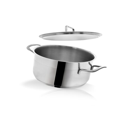 Orion Edelstahlkasserolle mit Deckel Anett 1,9 l
