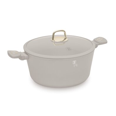 BerlingerHaus Cratiță cu suprafață din titan și capac Sahara 30 cm
