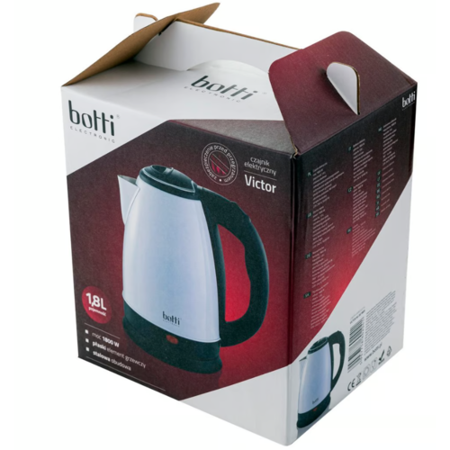 Botti Elektromos vízforraló Victor 1,7 l, fehér