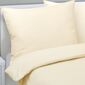 Lenjerie de pat Bellatex Crepe Beige uni, 140 x 200 cm, 70 x 90 cm