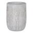 Husă din beton pentru ghiveci cu flori de câmp,gri, 19 x 25 cm