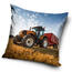 BedTex Povlak na polštářek Traktor s červenou vlečkou, 40 x 40 cm