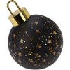 Ornament de Crăciun LED Xmas Ball negru, diametru 15 cm