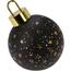 Crăciun LED ornament Xmas Ball negru, diametru 15cm