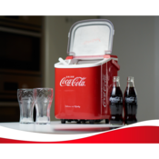 Coca-Cola výrobník ledu, červená