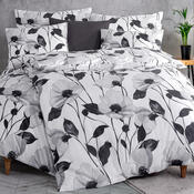 4Home Baumwollbettwäsche Renforcé Monochrome Bloom, 140 x 200 cm, 70 x 90 cm