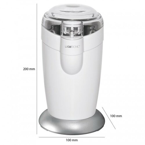 Râșniță de cafea Clatronic KSW 3306, alb