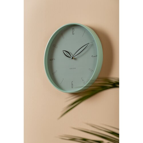 Karlsson 6012BL designové nástěnné hodiny modrá, pr. 40 cm