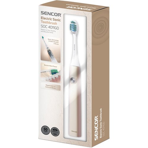 Sencor SOC 4011GD zubná kefka, rosegold