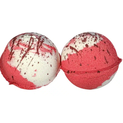 Bohemia Gifts Šumivá bomba do vany v kornoutu -Jahoda a kokos