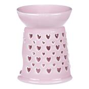 Lampa aromatica din porțelan Pink, 11 x 11 x 14 cm