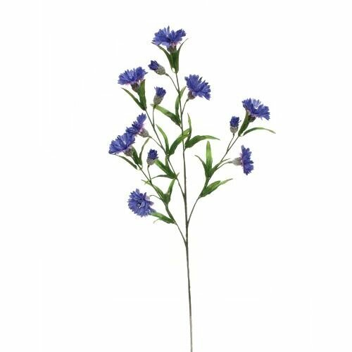 Umělé květy chrpa, modrá