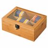 Kesper 58902 Organizator ceai bambus, 6 compartimente , 21,5 x 15 x 8,5 cm