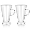 Banquet Set of DOBLO glass mugs, 400 ml, 2 pcs