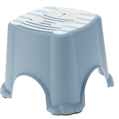 Hatu Kinderhocker Animals, blau, 27 x 21 x 27 cm
