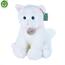 Rappa Plüschkatze sitzend weiß, 25 cm