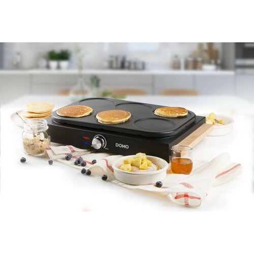 DOMO DO8719W elektrická palacinka a WOK, 2v1