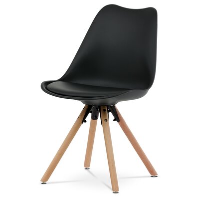 Scaun de masă CT-762 BK, negru