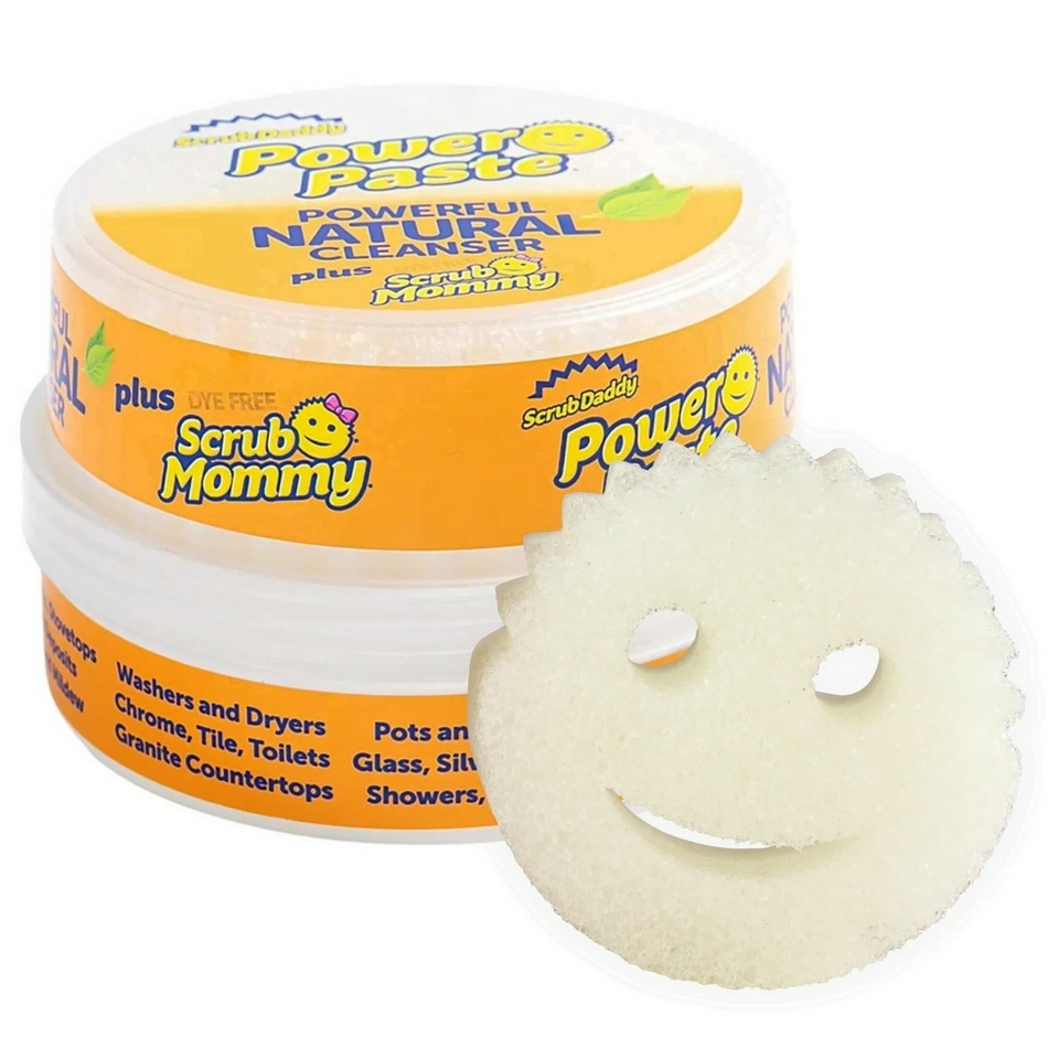 Scrub Daddy tisztítópaszta Power Paste + ScrubMommy szivacs akciós termékkép 1