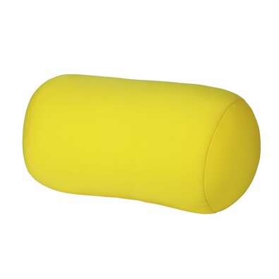 Pernă de relaxare Neon, cu biluţe, galben