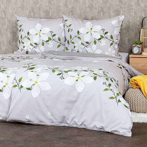 4Home Baumwollbettwäsche Jasmine Love, 220 x 200 cm, 2 St. 70 x 90 cm