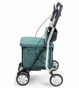 Carlett Senior Comfort nákupní taška na kolečkách 29 l, modrozelná