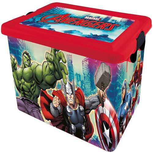 STOR Dekoračný úložný box Avengers, 23 l