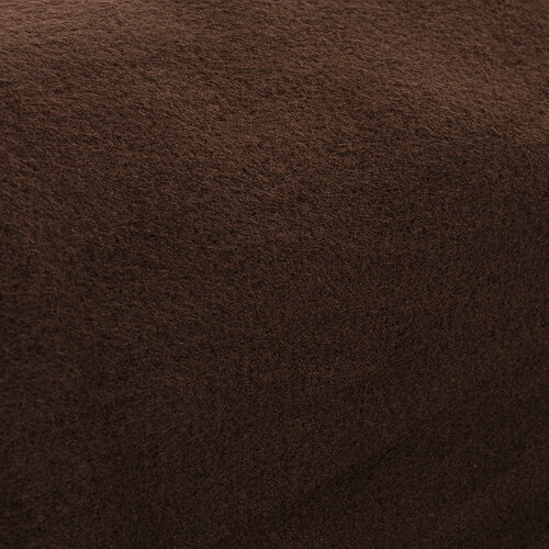 Флісовий плед UNI темно-коричневий, 150 x 200 см
