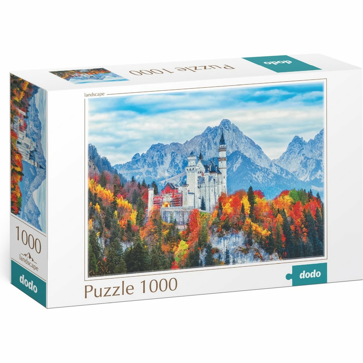 Dodo Puzzle Zámek Neuschwanstein, 1000 dílků