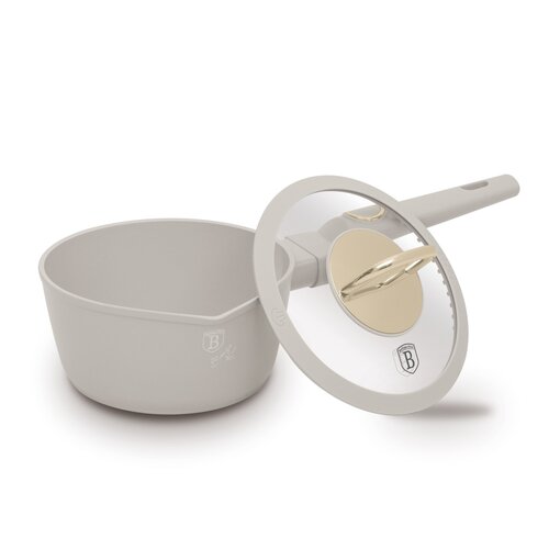 BerlingerHaus Cratiță cu capac și suprafață din titan Sahara 16 cm