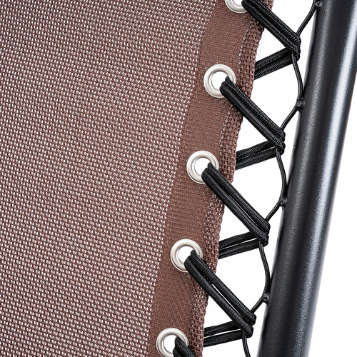 4Home Garten-Positionssessel Relax, Braun