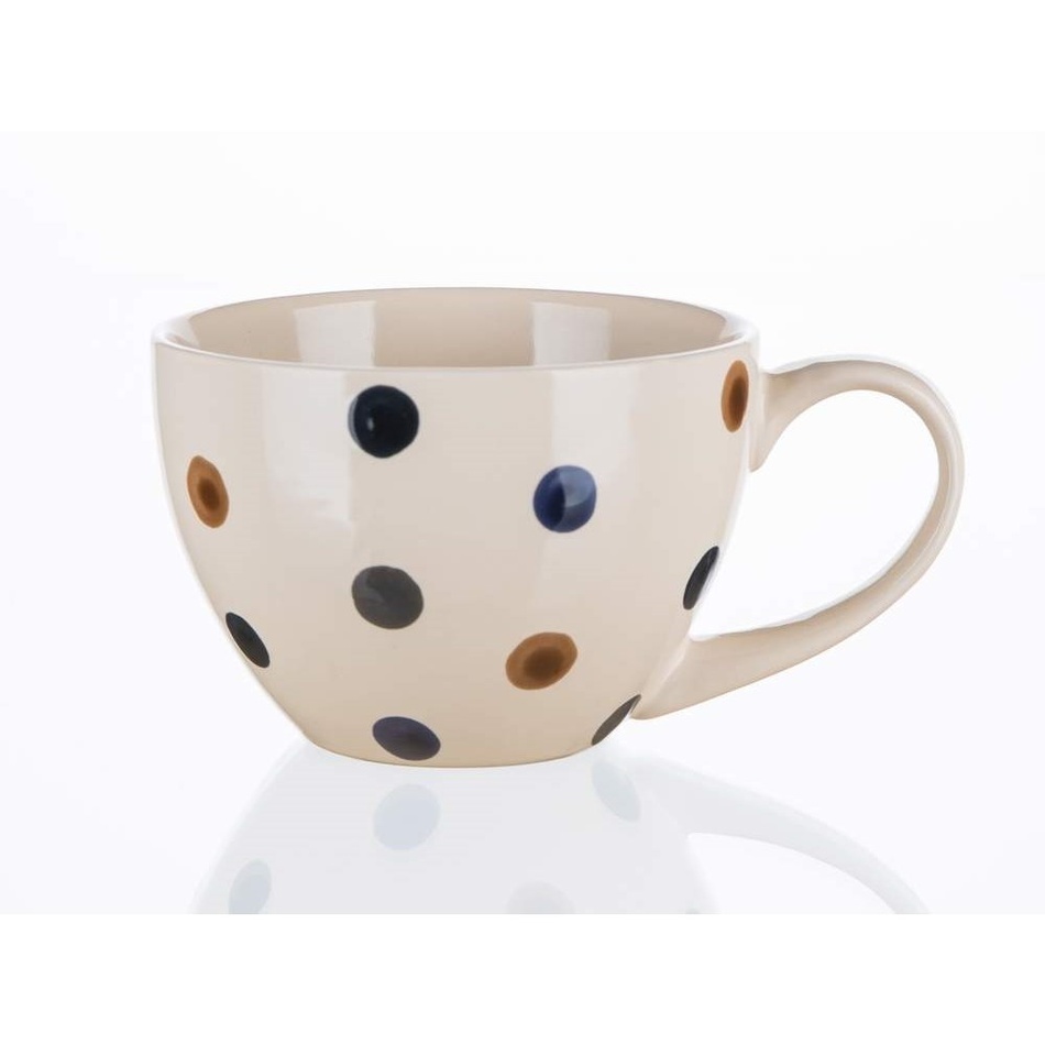 Banquet Hrnček keramický DOTS 400 ml