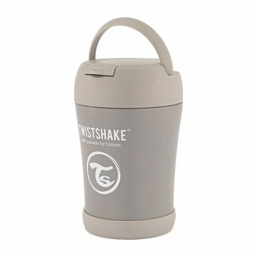 Twistshake Termos na jedzenie 350 ml, szary