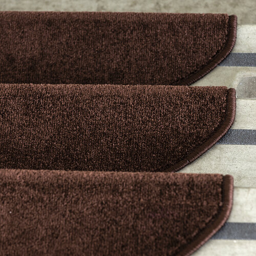 Covoraş pentru scări Eton, maro, 24 x 65 cm