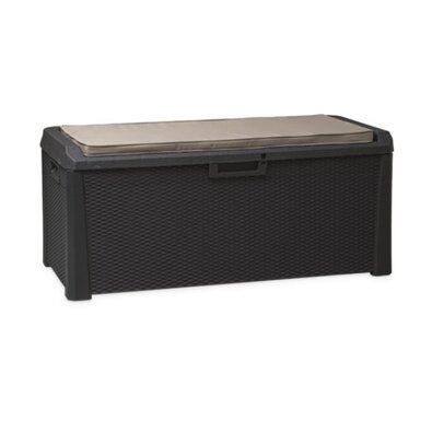 Garten-Aufbewahrungsbox Santorini Plus, Grau, 560 l