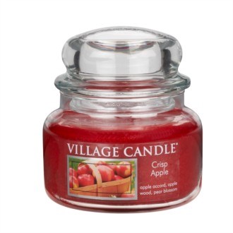 Village Candle Vonná svíčka, Svěží jablko - Crisp Apple, 269 g