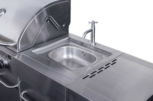 Plynový gril G21 Arizona, BBQ kuchyně Premium Line 6 hořáků + zdarma redukční ventil