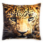 Poszewka na poduszkę pluszowa Leopard, 40 x 40 cm