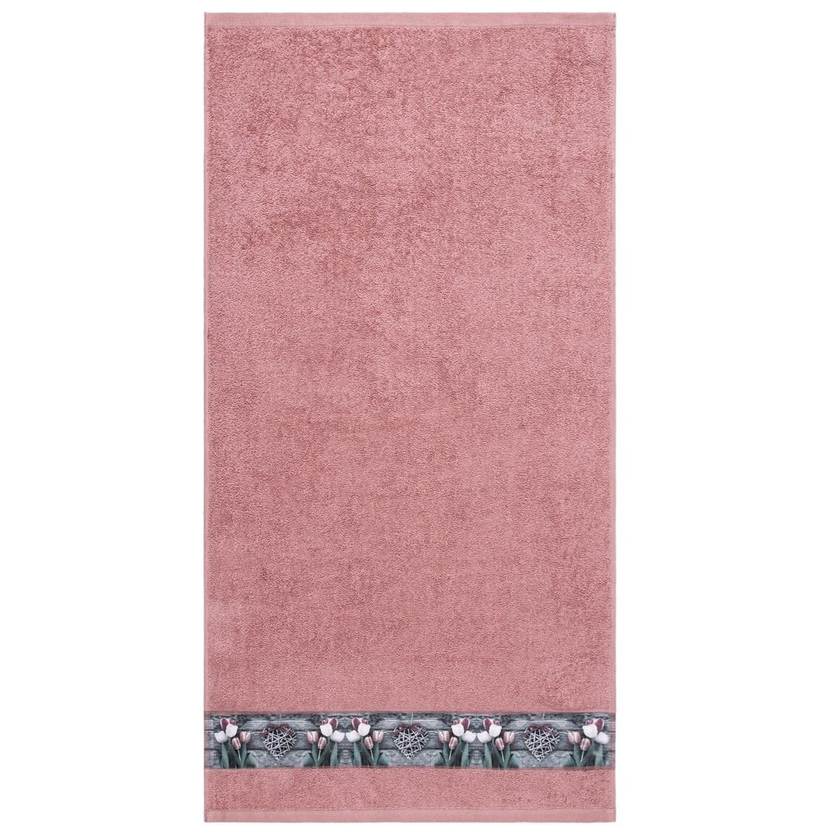 Osuška Tulip ružová, 70 x 140 cm, 70 x 140 cm