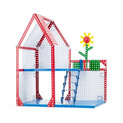 Merkur 48001 - Domček pre bábiky, 34 x 39 x 25 cm,354 dielov