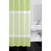Darja zuhanyfüggöny, zöld, 180 x 180 cm