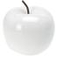 Dekoračné jablko Rollo, biela