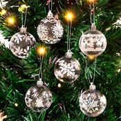 4Home Sada vianočných ozdôb Festive 12 ks