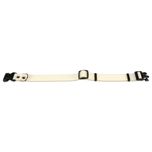 Tommi Leuchthalsband Phosphorus Blase 62 x 2,5 cm, Weiß/Phosphorus