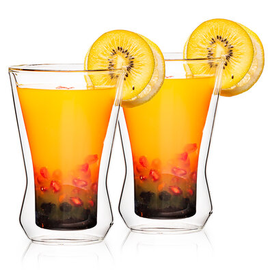 4Home termo steklenica Long drink Hot&amp;Cool 280ml, 2 kos